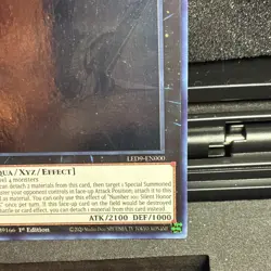 Number 101: Silent Honor ARK LED9-EN000 Ghost Rare 1st Edition Yu-Gi-Oh - Image 3