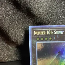 Number 101: Silent Honor ARK LED9-EN000 Ghost Rare 1st Edition Yu-Gi-Oh - Image 5