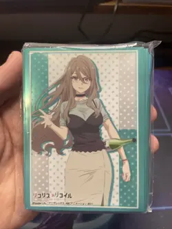 Bushiroad HG Vol.3423 Lycoris Recoil Mizuki Nakahara sleeves 75 ct new sealed - Image 3