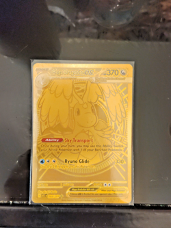 Gold Mega Dragonite EX Full Art Holo Pokemon Card 295/217 - Image 2