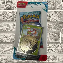 Single Booster Pack Blister - Sv09: Journey Together Coin and Promo Cosmos Card - Image 1