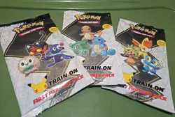 Pokemon TCG First Partner Pack , 3 Oversized Cards Lot of 3 Packages 820650809620 - Image 1