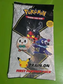 Pokemon TCG First Partner Pack , 3 Oversized Cards Lot of 3 Packages 820650809620 - Image 3