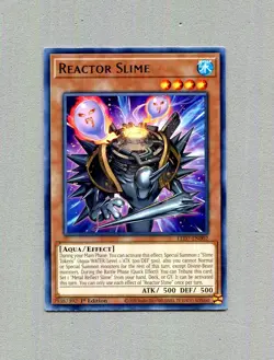 Yugioh! Reactor Slime LED7-EN002 Rare 1st Edition Near Mint English - Image 1
