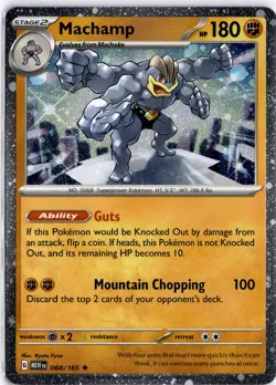 Machamp (Cosmos Holo) Rare Miscellaneous Cards & Products 068/165 NM - Image 1