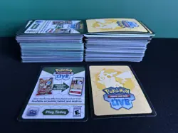 300+ Booster Pack SV TCG Live Pokemon Code Card Online - Unused and NEW!! - Image 2