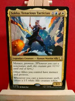Sokka, Tenacious Tactician - Avatar: the Last Airbender - NM - Rare - MTG - Image 1
