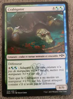MTG - Magic - The Gathering, Crabigator, French - Image 1