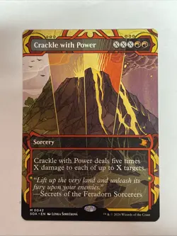 Crackle With Power - Secrets of Strixhaven: Mystical Archive #42 Mythic - Image 1
