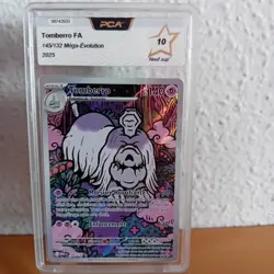 Carte Gradee Pokemon TOMBERRO FA 145 132 - Mega evolution FR PCA 10 !! 🌟 - Image 2