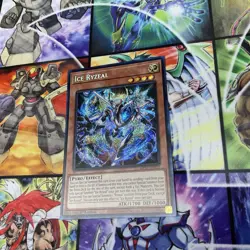 Yugioh! Ice Ryzeal Prismatic Secret Rare Near Mint 1st Edition MP25-EN119 - Image 2