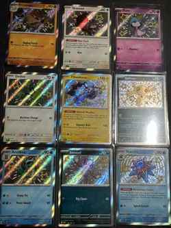 Pokemon TCG Lot of 11 Baby Shiny Holo Cards Paldean Fates Scarlet Violet - Image 1