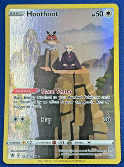 Hoothoot TG12/TG30 Astral Radiance Trainer Gallery Ultra Rare Pokemon Card NM/M - Image 1