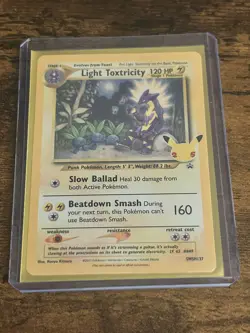Light Toxtricity SWSH137 Ultra Rare Holo Celebrations Promo Pokemon TCG Card - Image 1