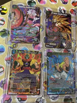 Dragon Ball Z TCG! 16 cards total All SPR/SR’s Multiple Sets! Holo Artworks NM! - Image 2