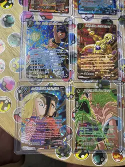 Dragon Ball Z TCG! 16 cards total All SPR/SR’s Multiple Sets! Holo Artworks NM! - Image 4