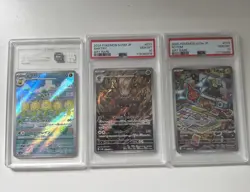 3 Pokemon TCG Slabs ALL 10 Graded Cards - Image 1