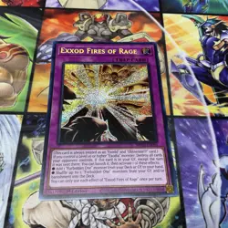 1x (M/NM) Exxod Fires of Rage MP25-EN094 Prismatic Secret Rare 1st Ed. Yugioh - Image 1