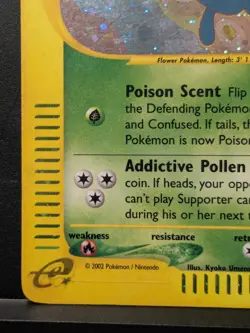 Pokemon Vileplume Holo Rare Aquapolis H31/H32 Vintage Card LP-MP - Image 4