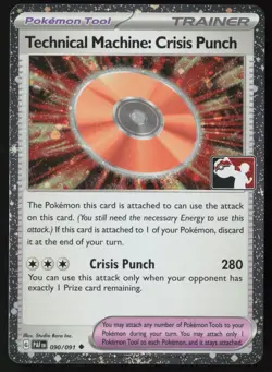 Pokemon Technical Machine: Crisis Punch 090/091 Prize Pack Series Cards Cosmo NM - Image 1