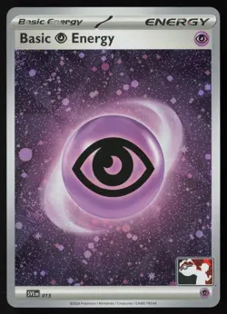 Pokemon Basic Psychic Energy - (Cosmos Holo) 013 Prize Pack Series Cards - NM - Image 1