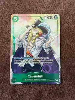 Cavendish - Alt Art SR - EB01-012 - English - One Piece Card Game - Image 1