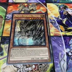 1x (M/NM) Primite Imperial Dragon MP25-EN099 Prismatic Secret Rare 1st Ed Yugioh - Image 1