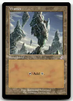 Wastes #410 (NM) Time Spiral Remastered TSR Magic MTG - Image 1
