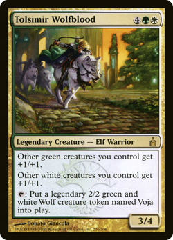 Tolsimir Wolfblood #236 (MP) Ravnica City of Guilds RAV Magic MTG - Image 1