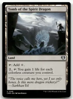 Tomb of the Spirit Dragon #1048 (NM) Commander Masters CMM Magic MTG - Image 1