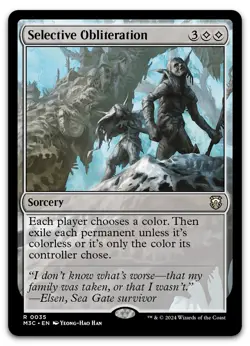 Selective Obliteration #35 (NM) Modern Horizons 3 M3C Magic MTG - Image 1