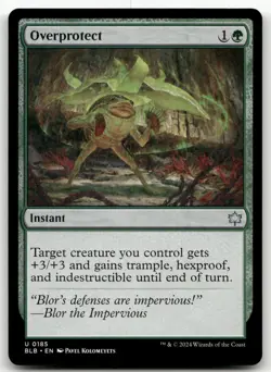 Overprotect #185 (NM) Bloomburrow BLB Magic MTG - Image 1