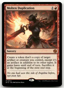 Molten Duplication #14 (NM) Thunder Junction BIG Magic MTG - Image 1