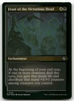 Feast of the Victorious Dead (Foil Etched) #130 NM March of the Machine - Image 1