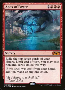 Apex of Power - Core Set 2019 Magic MTG LP - Image 1