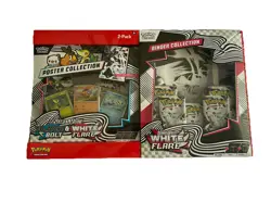 Pokemon TCG Scarlet & Violet Black Bolt White Flare Binder & Poster Box - Image 1