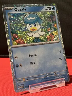 Pokemon TCG Quaxly 003/015 McDonald's 2023 Promo - Image 1