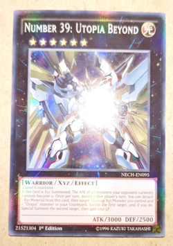Yugioh Number 39: Utopia Beyond NECH-EN095 Super Rare 1st Edition - Image 1