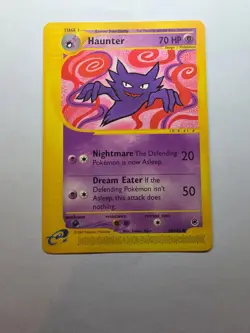 Haunter 80/165 Pokemon TCG Expedition Non Holo Rare NM - Image 1