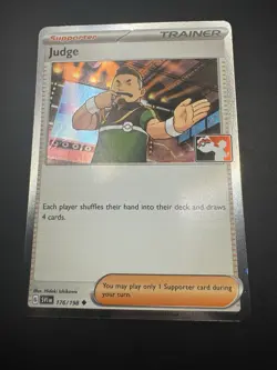 Judge 176/198 Pokemon Prize Pack Series 5 Cosmos Holo Play Stamped Promo Clean - Image 4