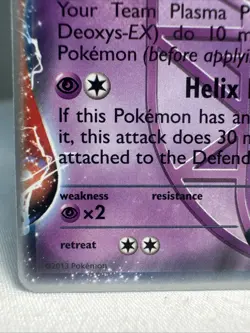 POKEMON DEOXYS EX - 53/116 (PLASMA FREEZE) 2013 WORLD CHAMPIONSHIPS - Image 5