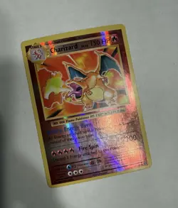 Pokemon TCG Charizard Evolutions 11/108 Reverse Holo Rare HP Heavily Played - Image 4