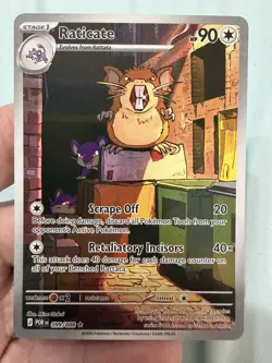 Pokemon TCG Raticate 99/88 Perfect Order Illustration Rare 2026 NM - Image 1