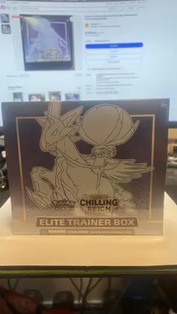 CHILLING REIGN ELITE TRAINER BOX ETB - FACTORY SEALED NEW - POKEMON TCG - Image 1