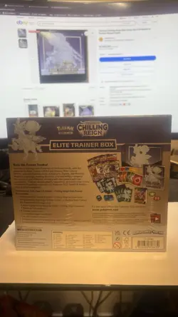CHILLING REIGN ELITE TRAINER BOX ETB - FACTORY SEALED NEW - POKEMON TCG - Image 2
