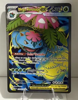🔥 Mega Venusaur EX 155/132 Full Art Generations Pokemon NM/M Holo 🔥 - Image 1