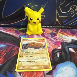 Pokemon TCG - Dugtrio 5/100 Crystal Guardians LP - Image 1