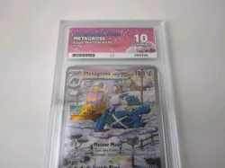 Pokemon TCG Metagross 178/162 Illustration Rare Graded Ace 10 Temporal Forces - Image 4