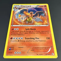 Pokemon TCG Charizard Boundaries Crossed 20/149 Holo Rare MP/HP - Image 2