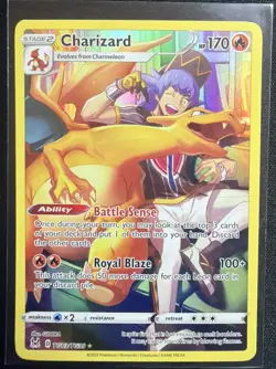 Charizard TG03/TG30 Swsh11: Lost Origin Trainer Gallery Holo Full Art - Pokemon - Image 1
